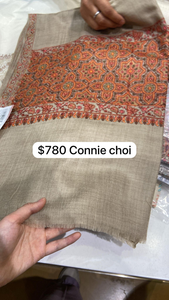 2026群內搶購披肩Pashmina/Wool blend shawl 