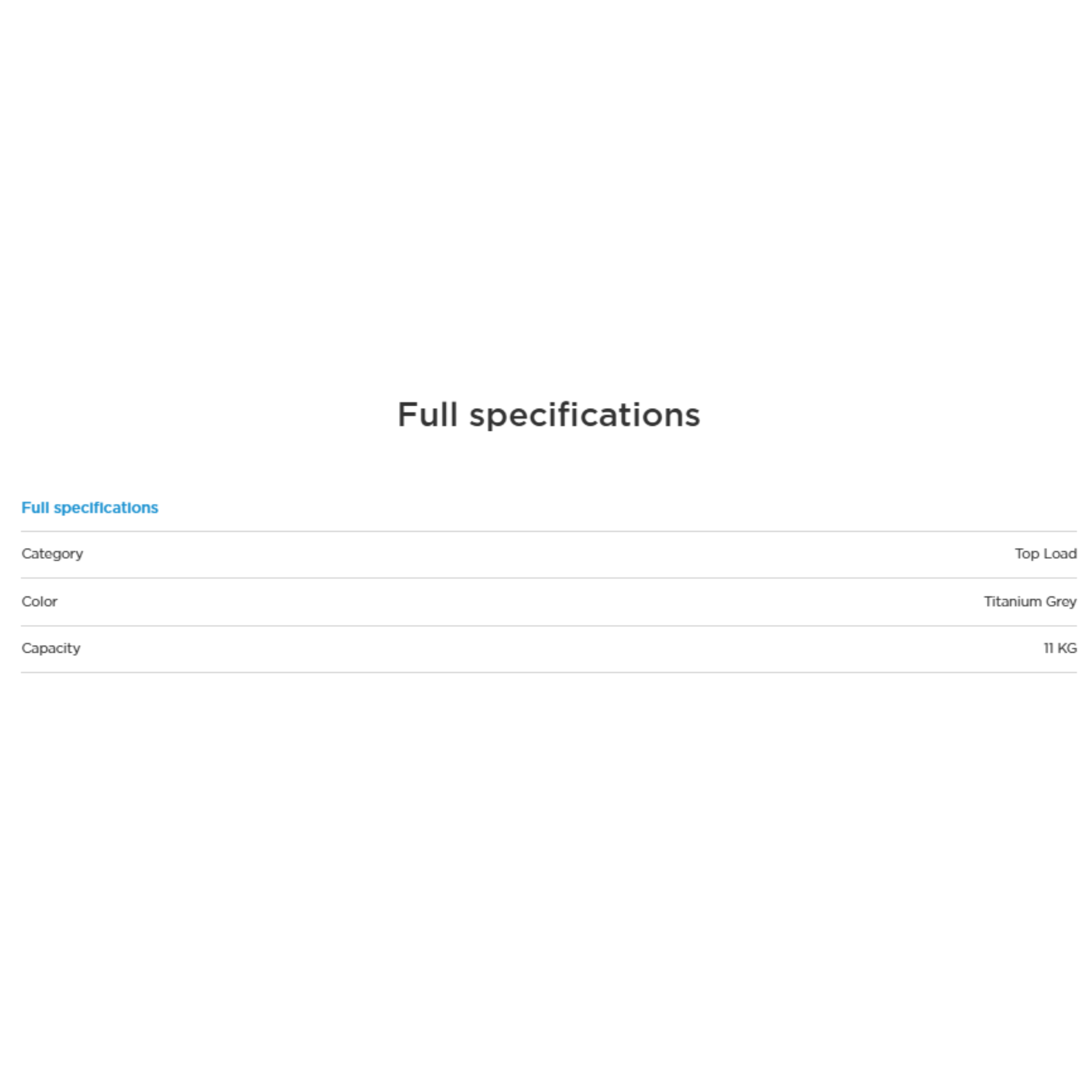 Midea 11kg Lunar Series Top Load Washing Machine with Inverter Quattro (MA512W110DT)