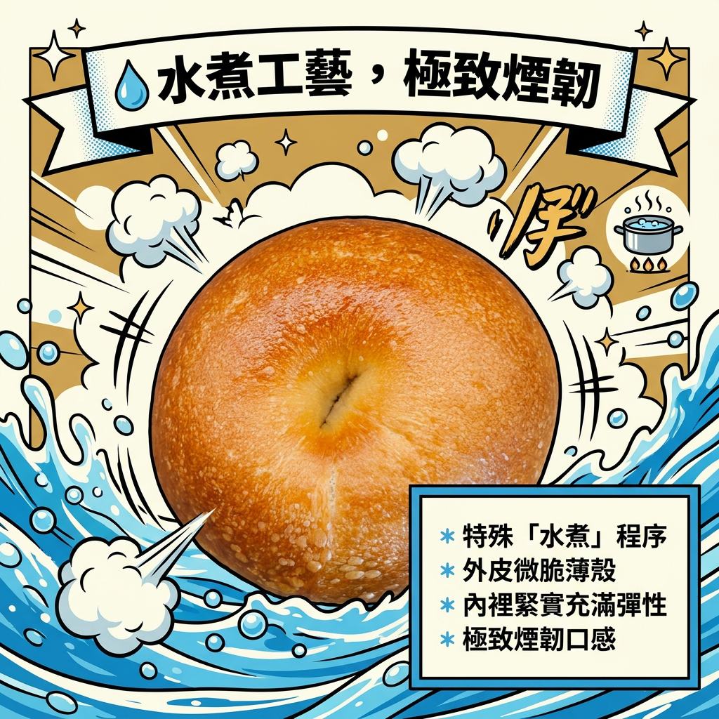 阿嫲｜原味 BAGEL｜少油少糖無蛋奶 極致煙韌輕食之選