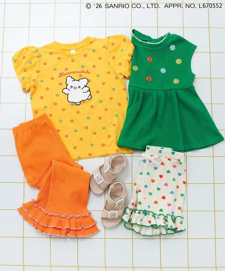 🇯🇵預訂 日本直送🇯🇵Apres les cours x Sanrio系列六色人物刺繡貼花泡泡袖上衣