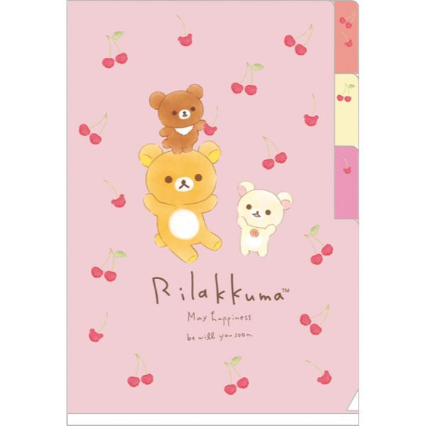 Rilakkuma  A6 分頁文件夾 (FA-01102)