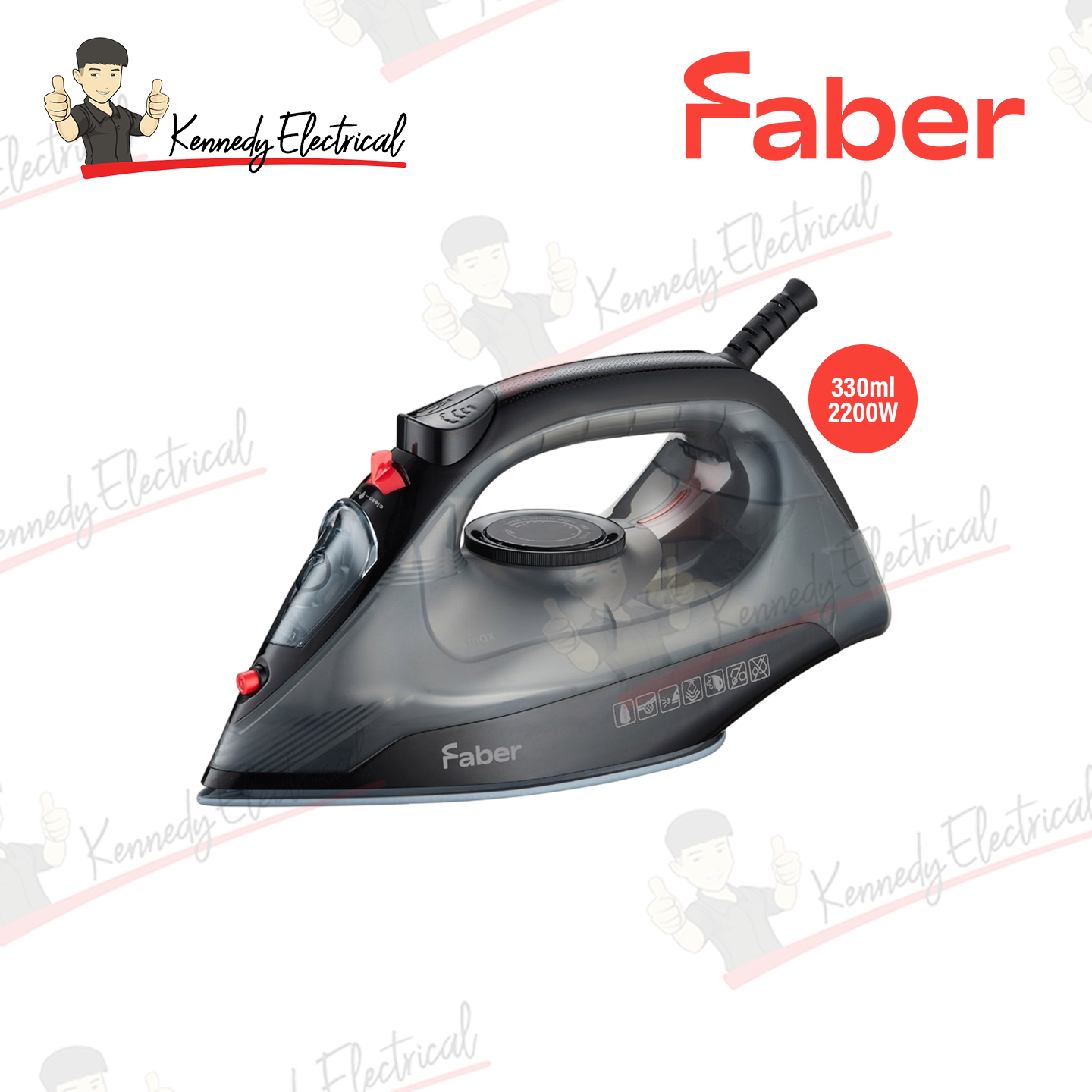 Faber 2200W Steam Iron FSI 2233
