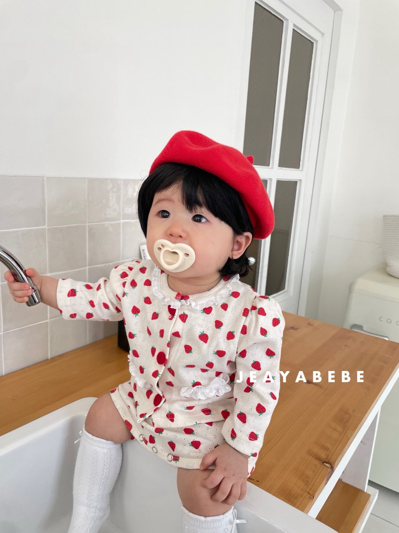 🇰🇷Jeayabebe set (外套+包褲）