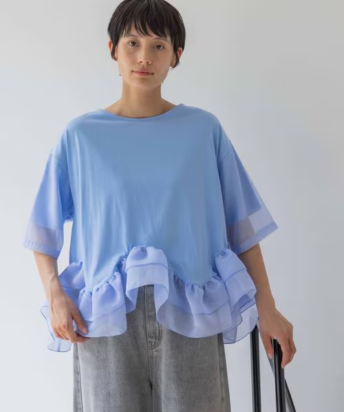 日本紗紗Ruffle衫