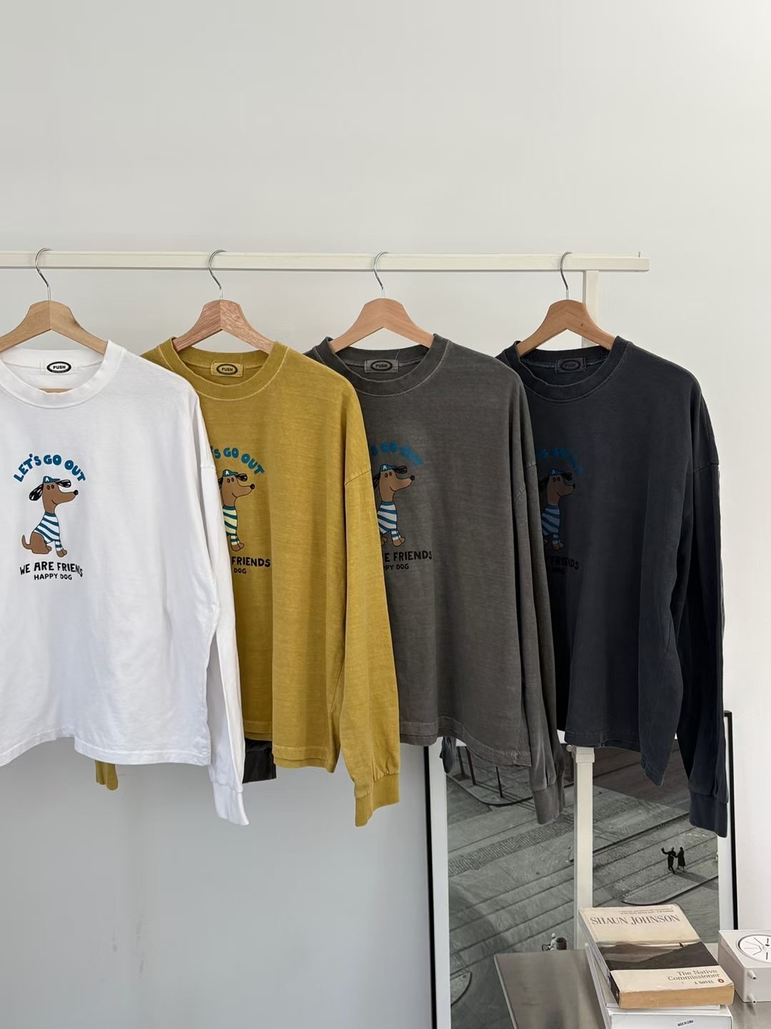 221650 橫間衫狗仔tee