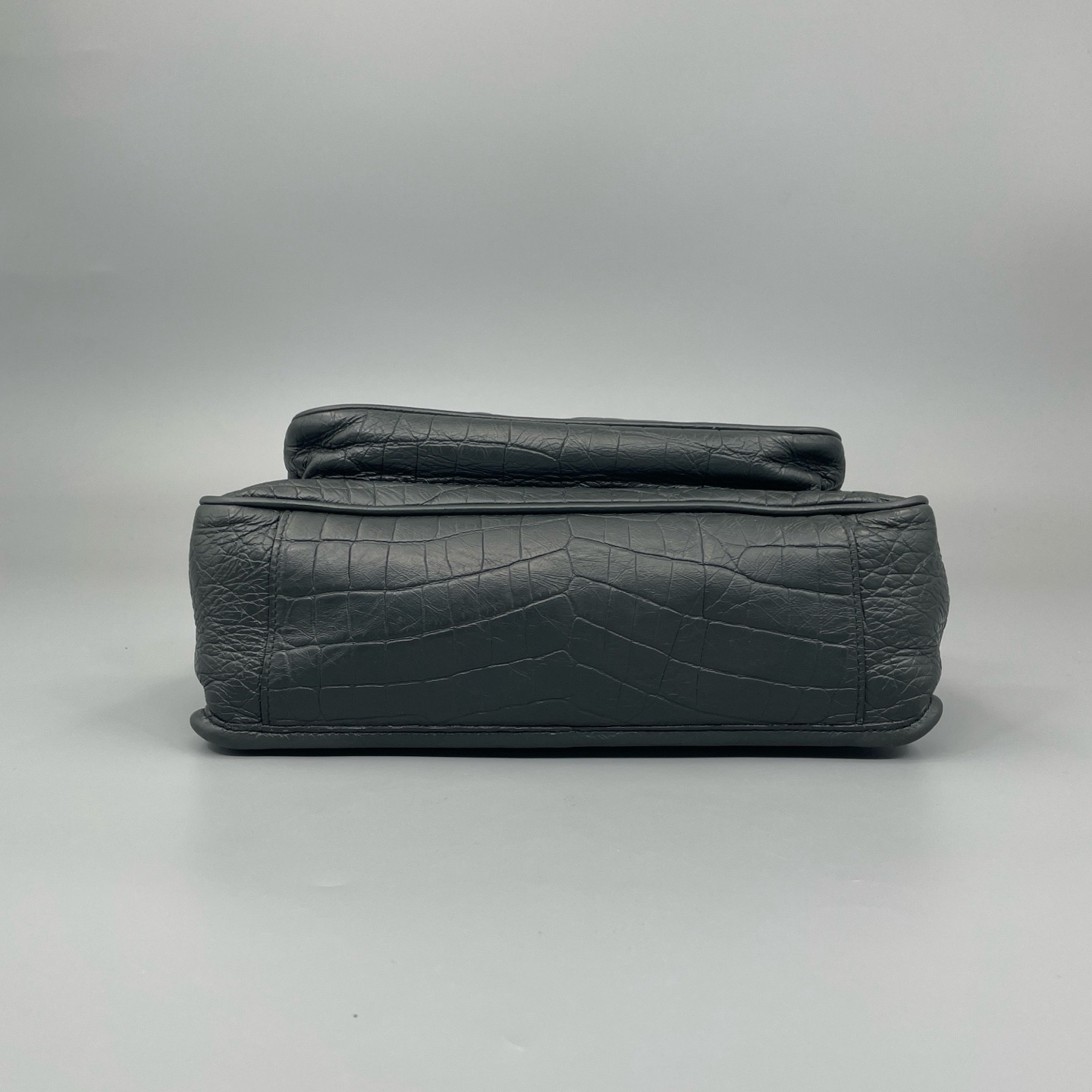 【預訂貨品】YSL 深綠色D扣Niki包 