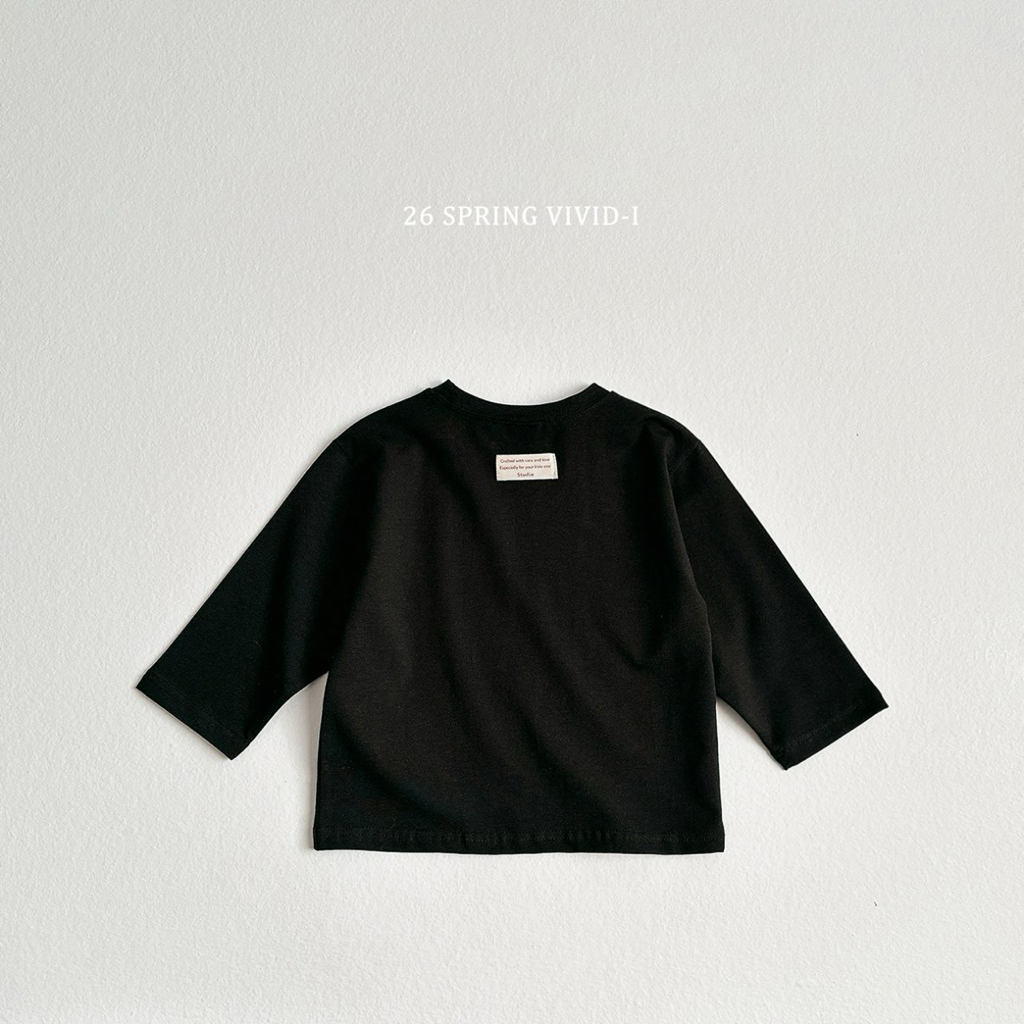 🌸預訂 韓國直送🌸🇰🇷VIVIDI四色日常純色寬鬆長袖上衣