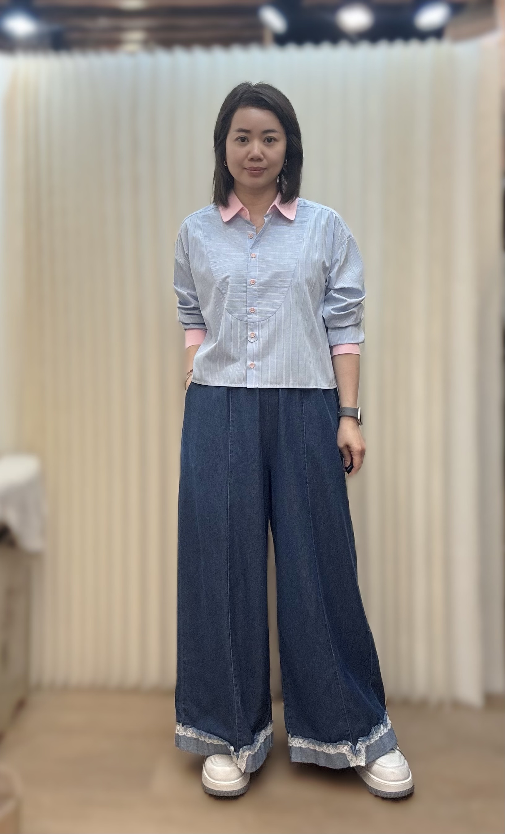 全橡根腰牛仔褲 M799 845511329