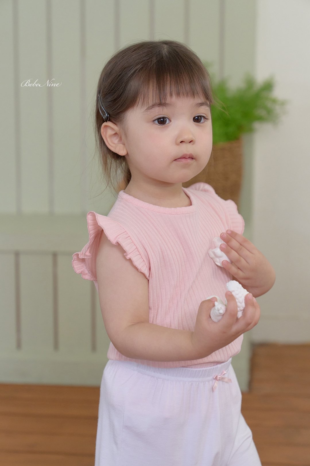 ☀️預訂 韓國直送☀️🇰🇷Bebenine三色荷葉邊背心