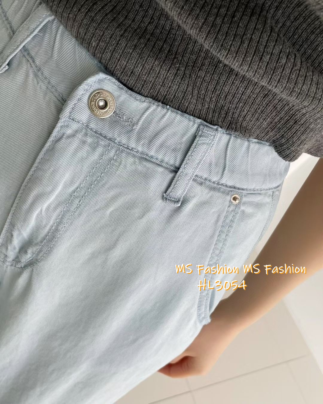 HL3054 韓國🌼Howluk天絲面料闊筒褲