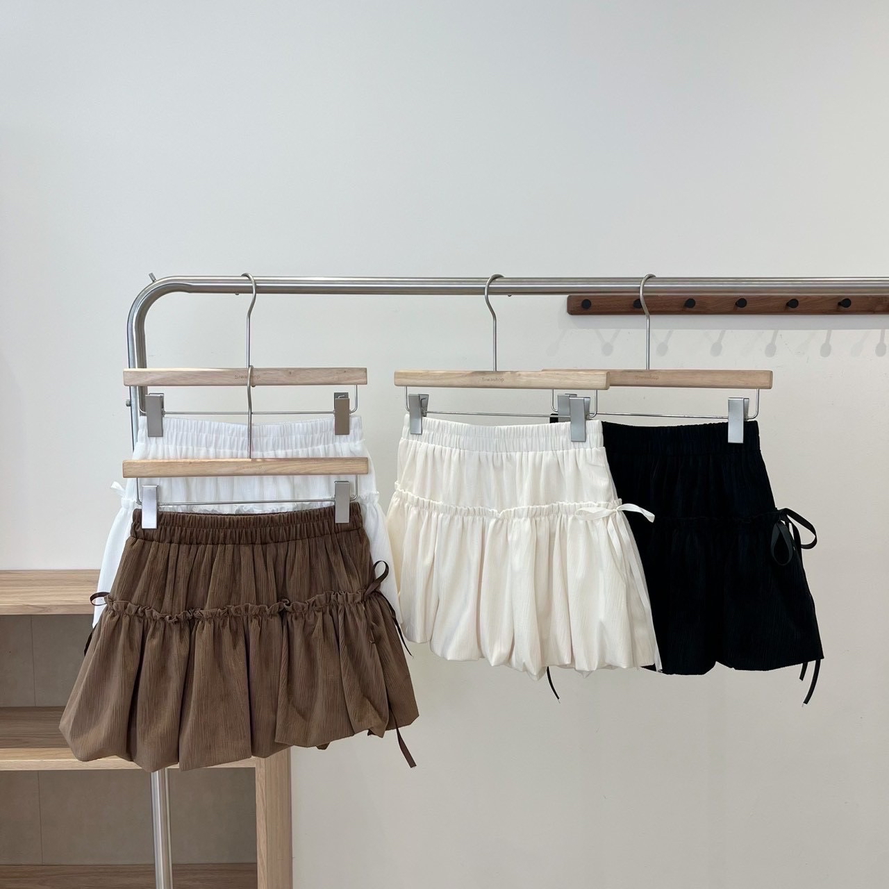 Bkk秋冬款 雙蝴蝶結綁帶蛋糕裙