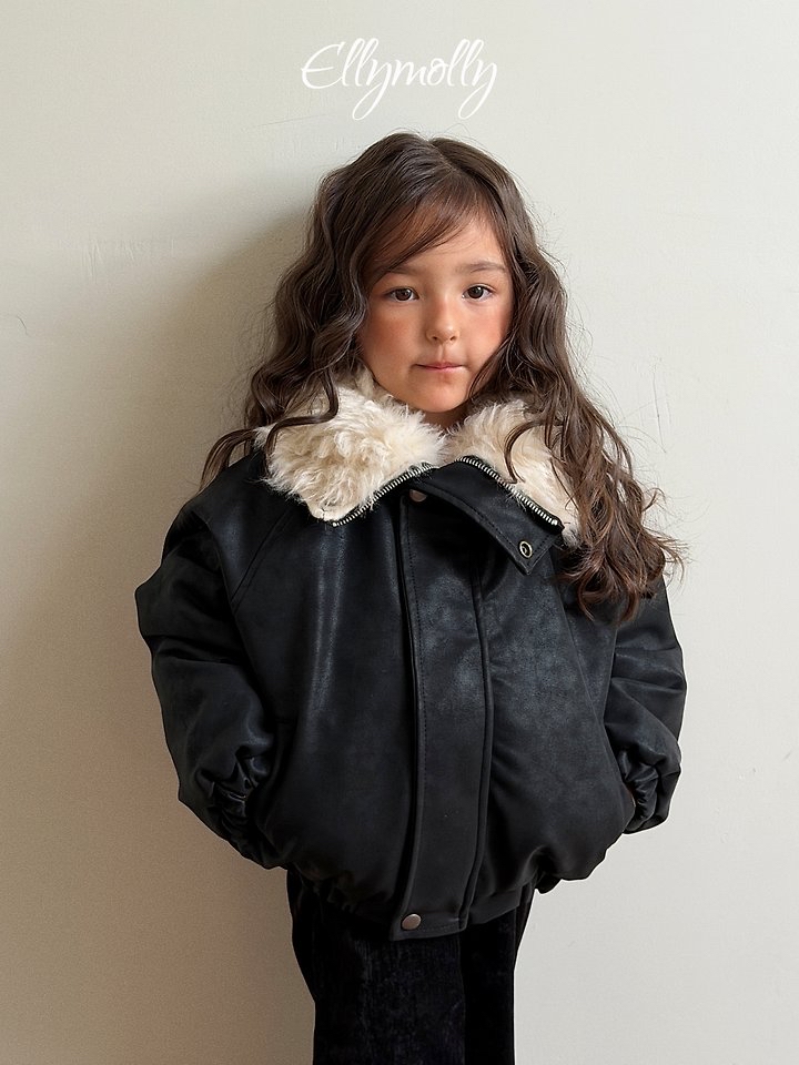 Ellymolly | Big-Collar Shearling Jacket