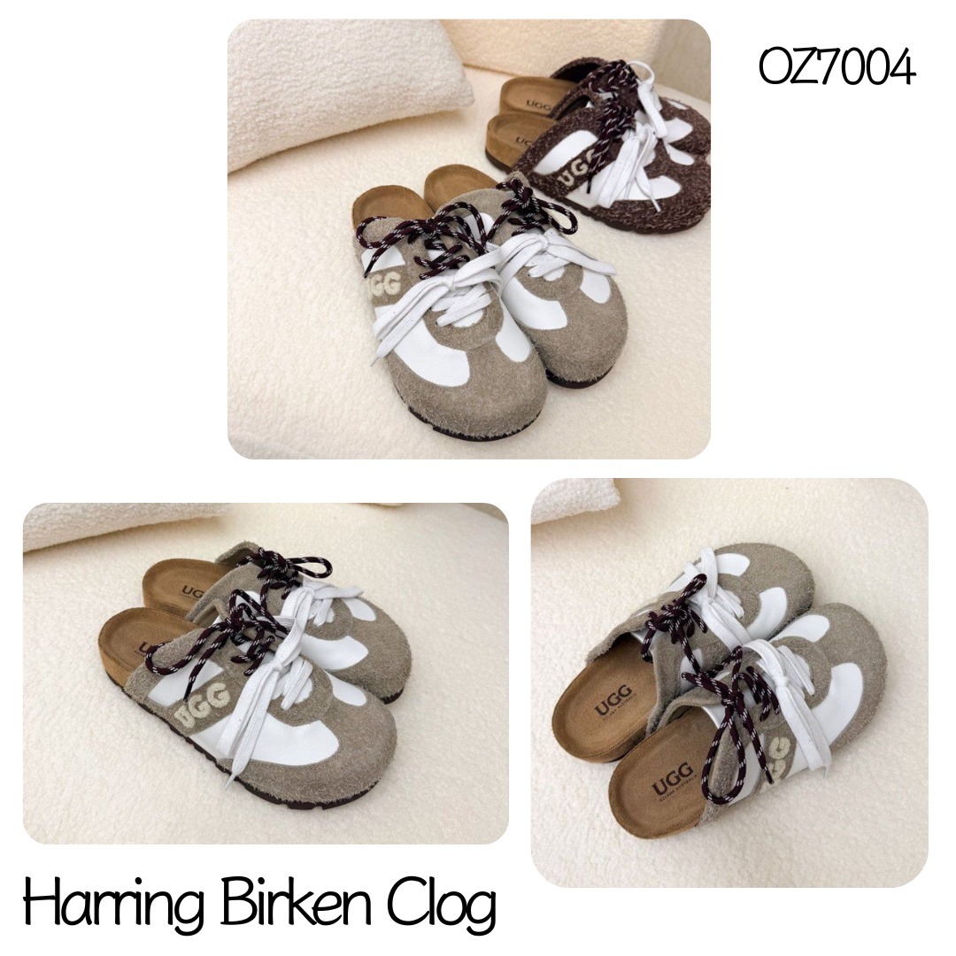 澳洲直送✈️UGG Harring Birken Clog - Mustard Seed (UG9426)