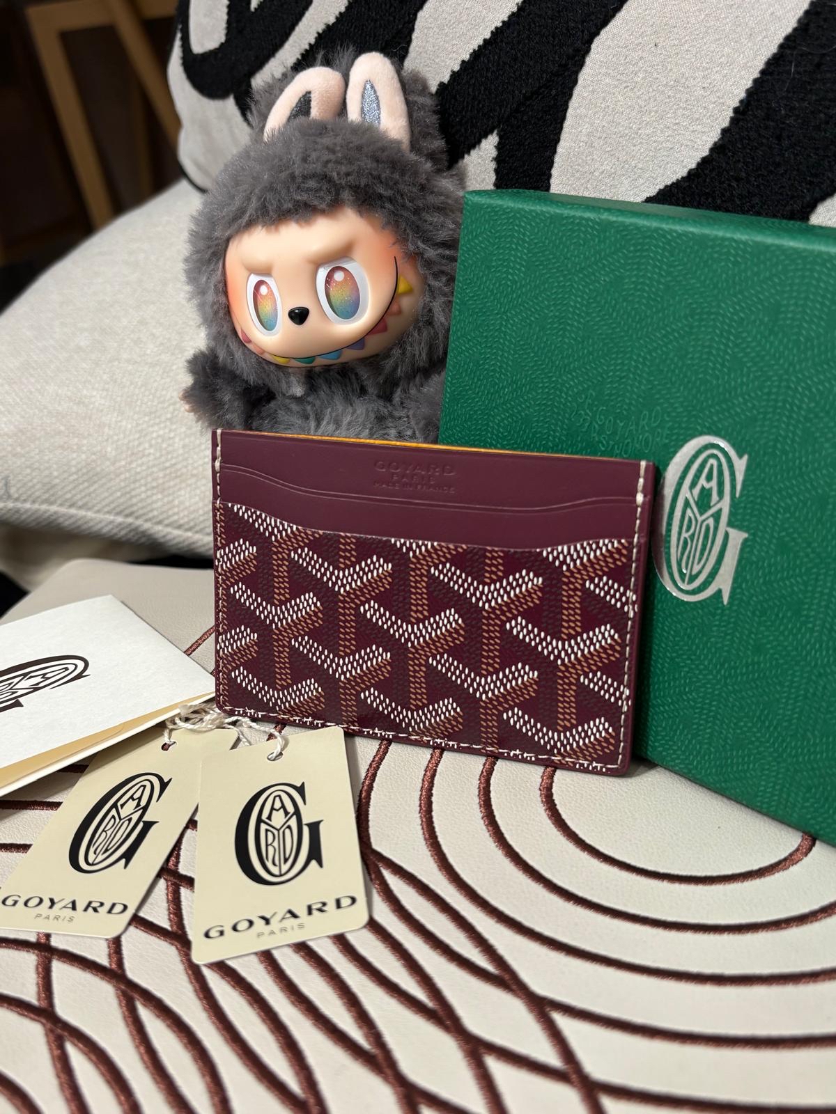 Goyard Card Holder 100%Authentic, unused✅tap booklet✅Box