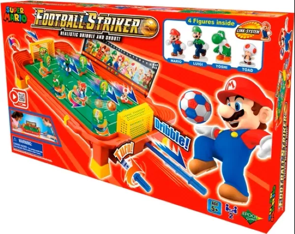 Super Mario 瑪利歐桌上足球遊戲 兒童互動對戰玩具 Mario足球機 親子桌遊禮物推薦