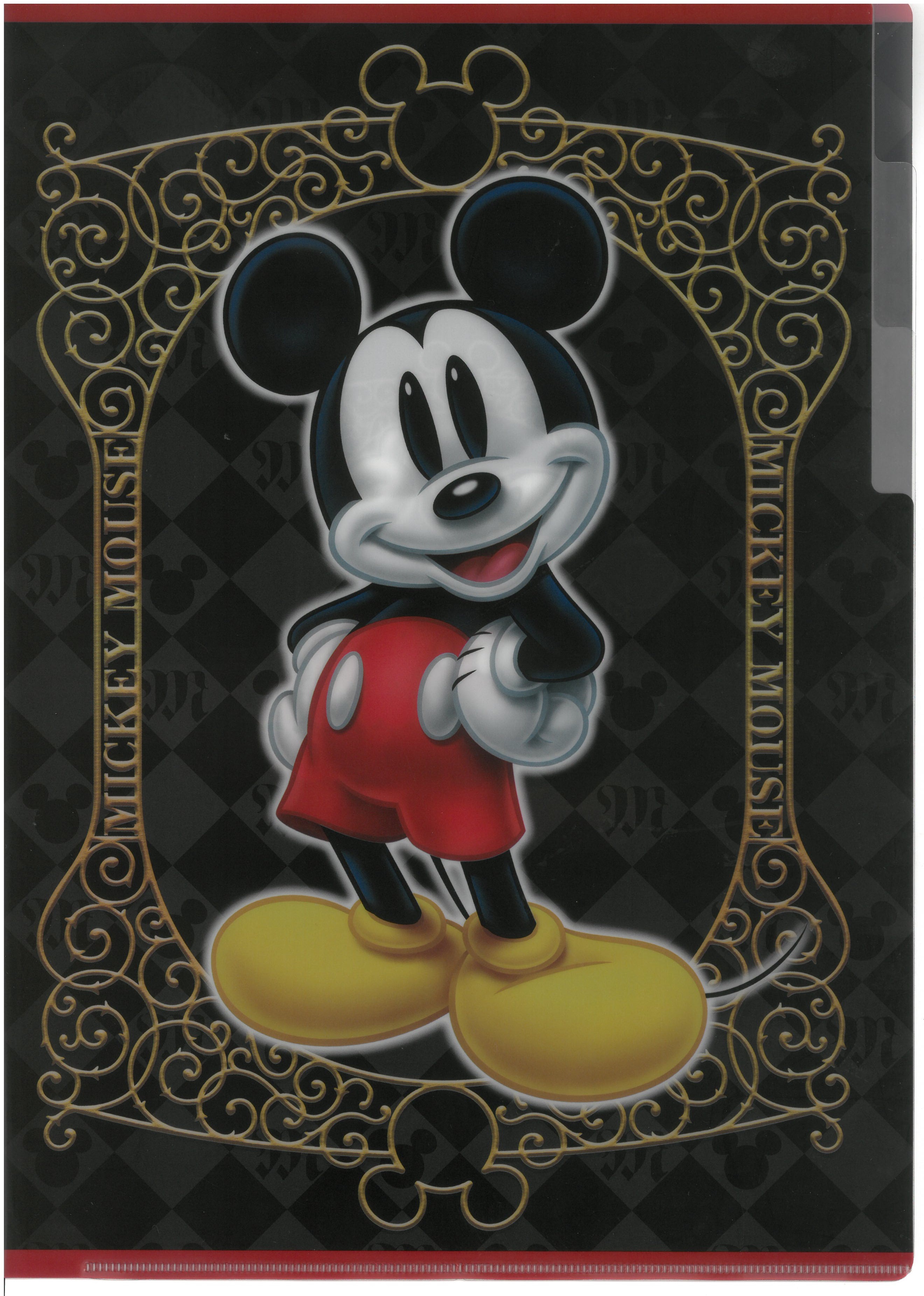 Mickey Mouse A4 3分頁文件夾 (2129-639)