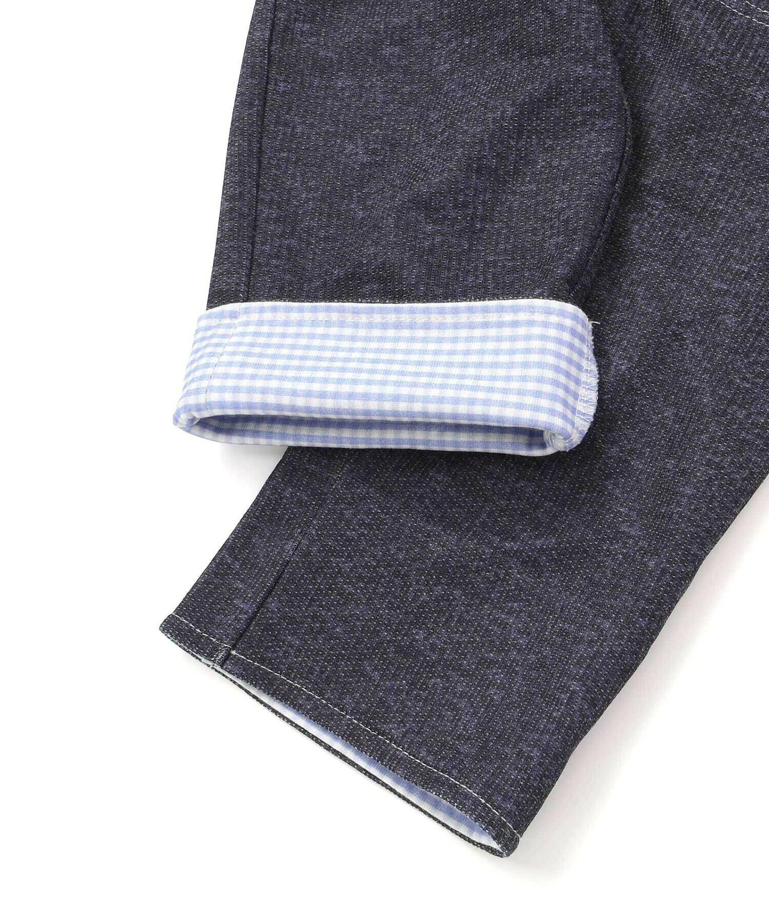 🆕【⭐訂購⭐】  日本直送🌀蘋果口袋 格紋捲邊褲腳 七分褲［2款選］🌀[ELDA-0028][260503]