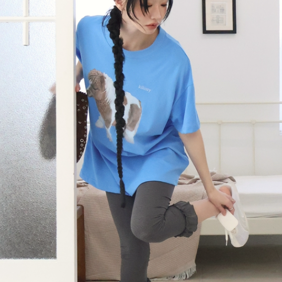 [kikozy] UNI Archive Pace Apple Short Sleeve T-shirt (3種)