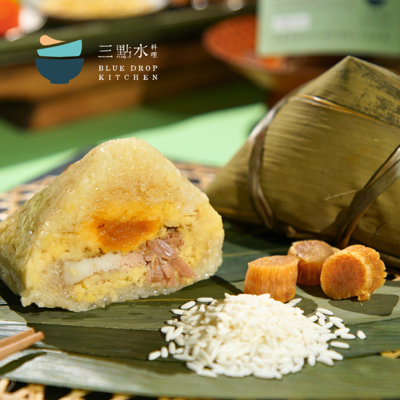 [三點水料理] 農家鹹肉粽 300g 