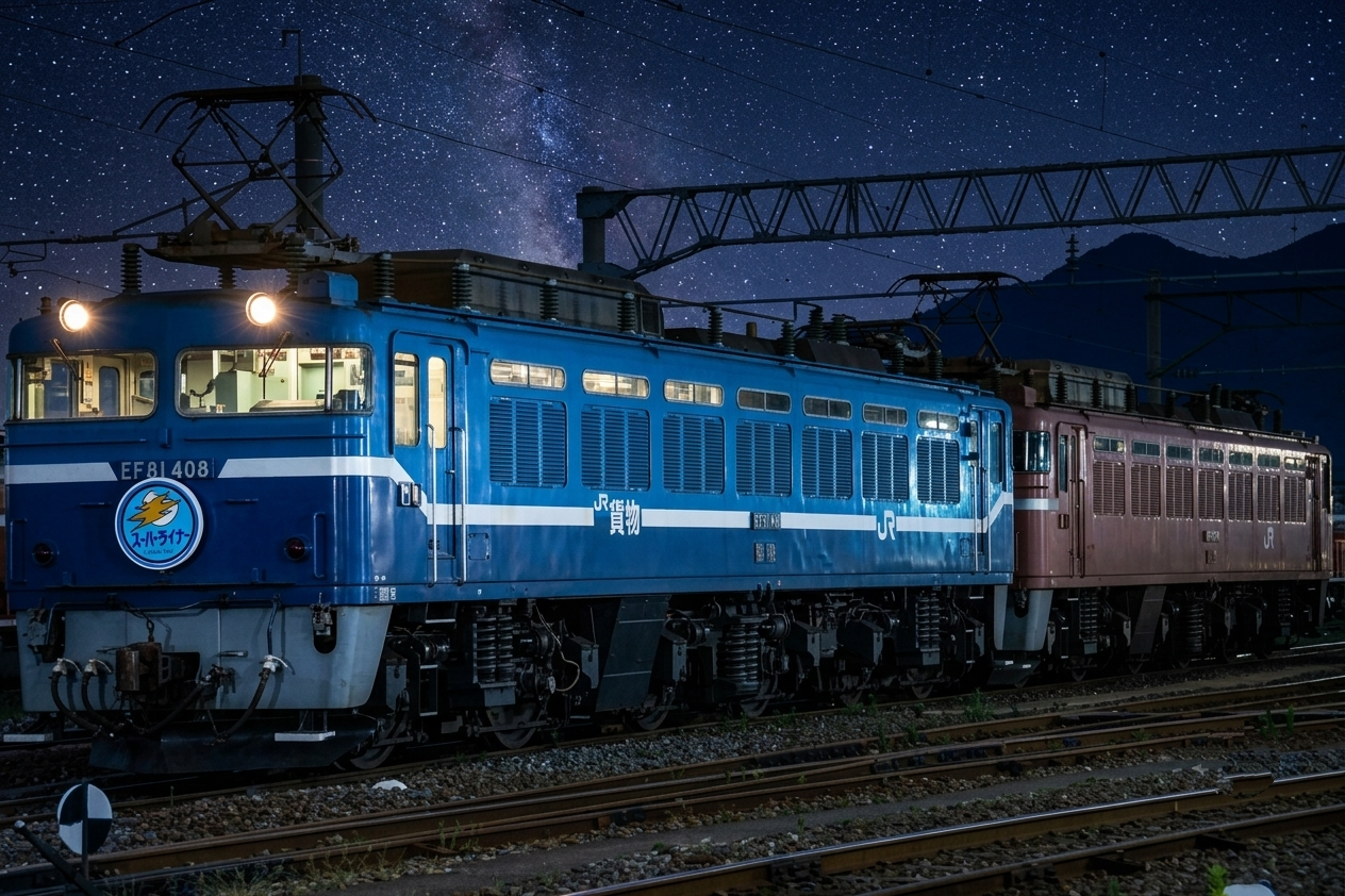 EF81-408 JR貨物試験塗装 Kato 3066-S N規