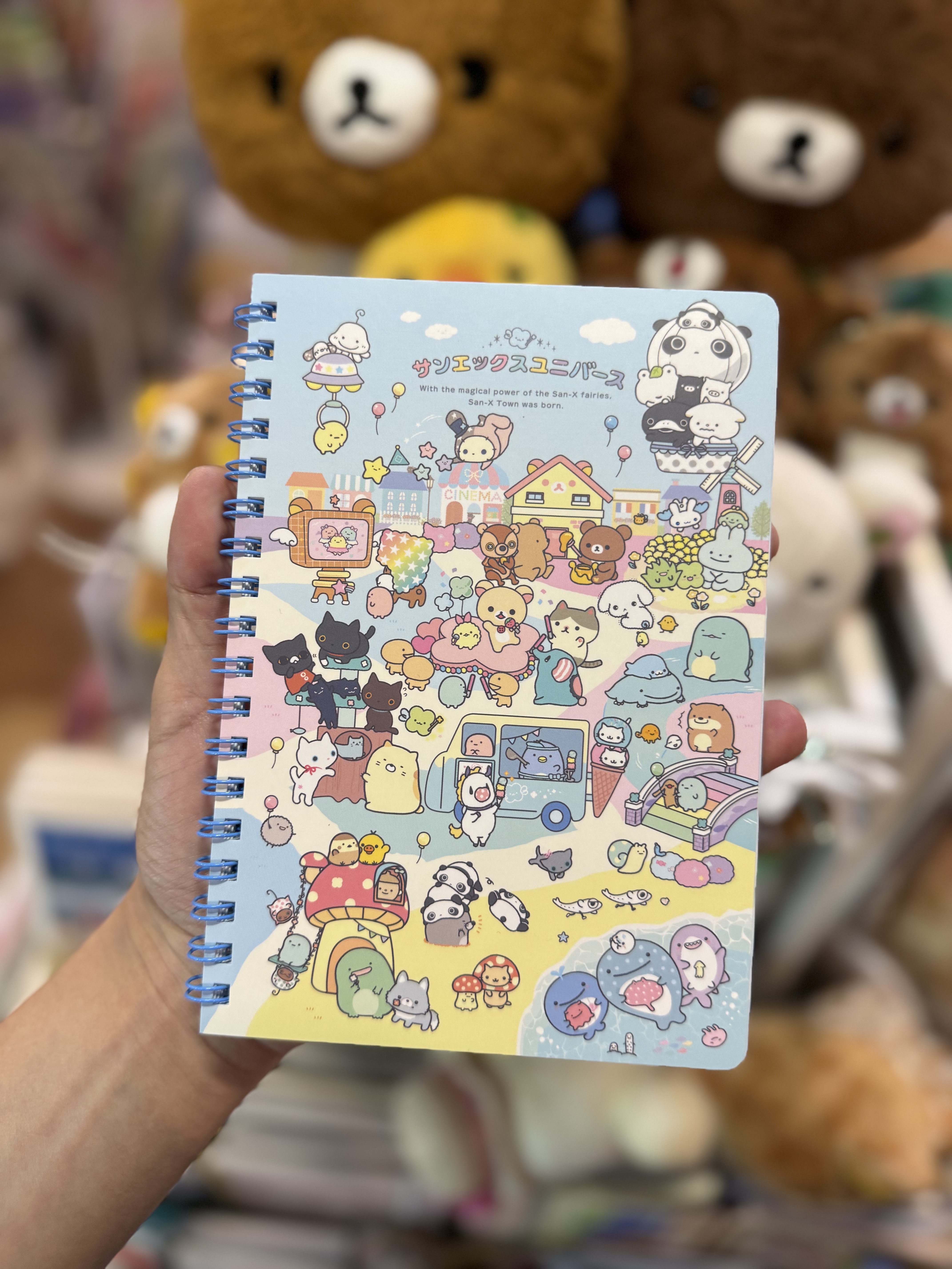 《現貨》全新San-x全員共演系列圈簿