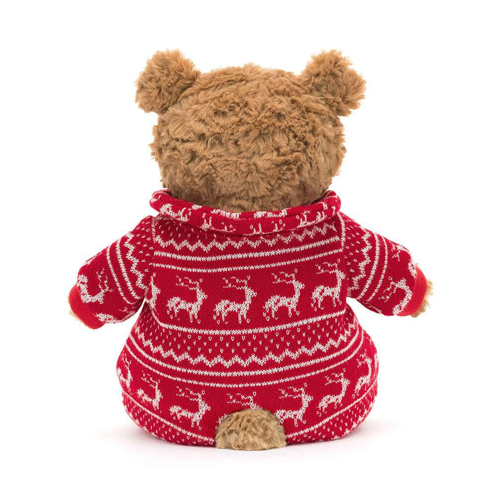 jELLYCAT Bartholomew Bear Winter Pyjamas 聖誕熊