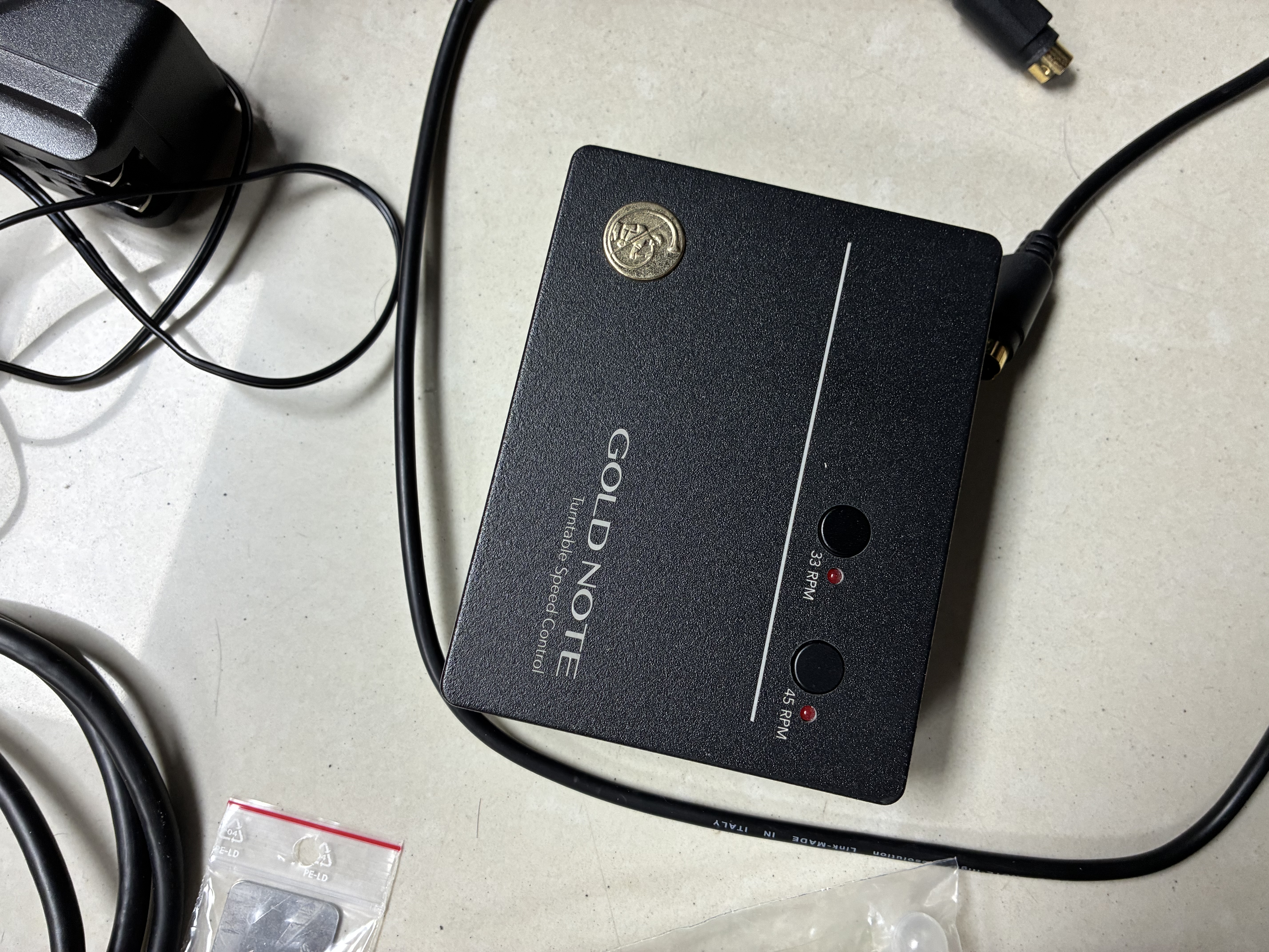 GOLD NOTE VALORE 425 PLUS 唱盤（透明色）（使用品）