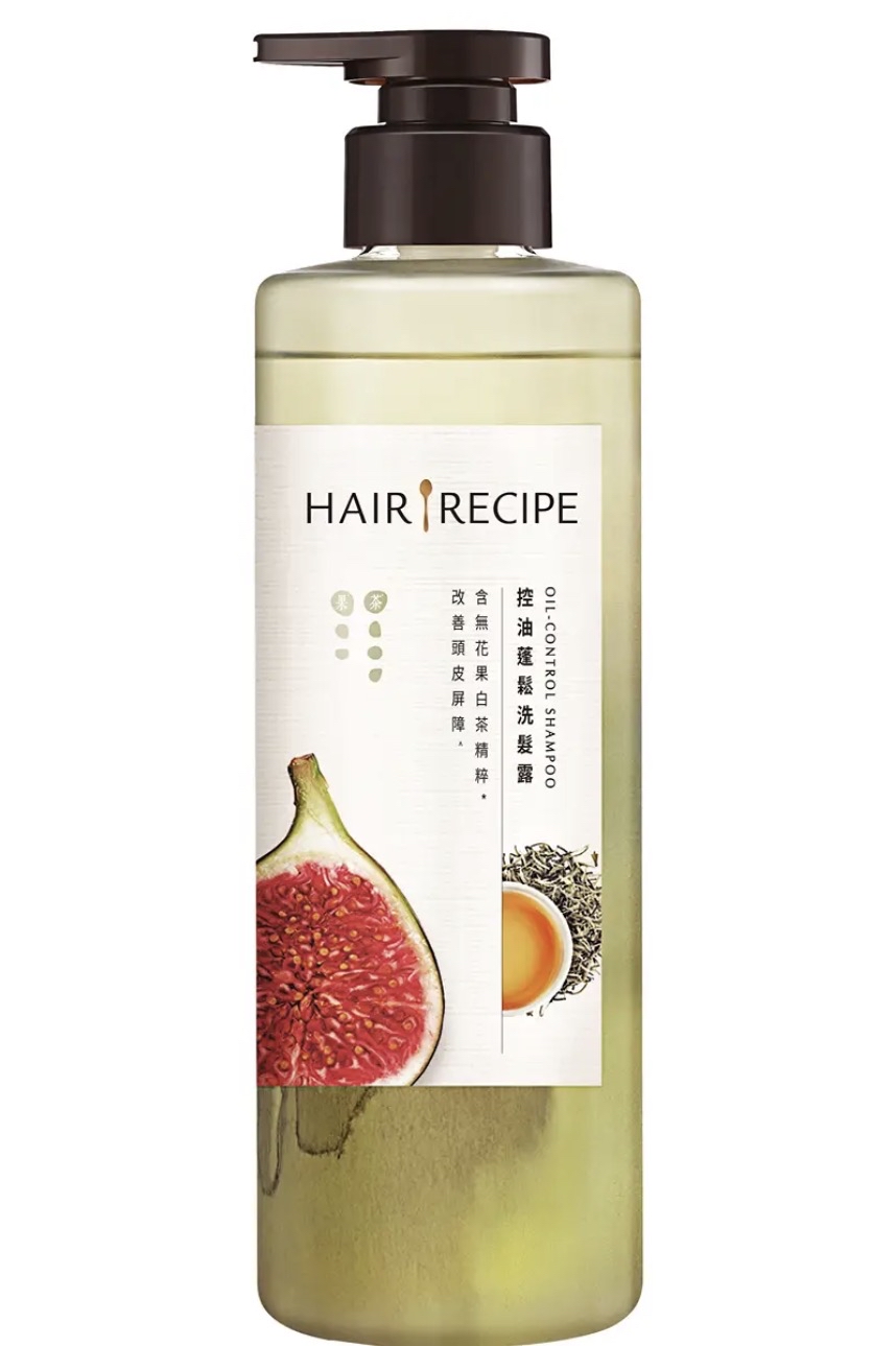 Hair Recipe髪の食譜 奇異果無花果去油蓬鬆洗髮露510毫升
