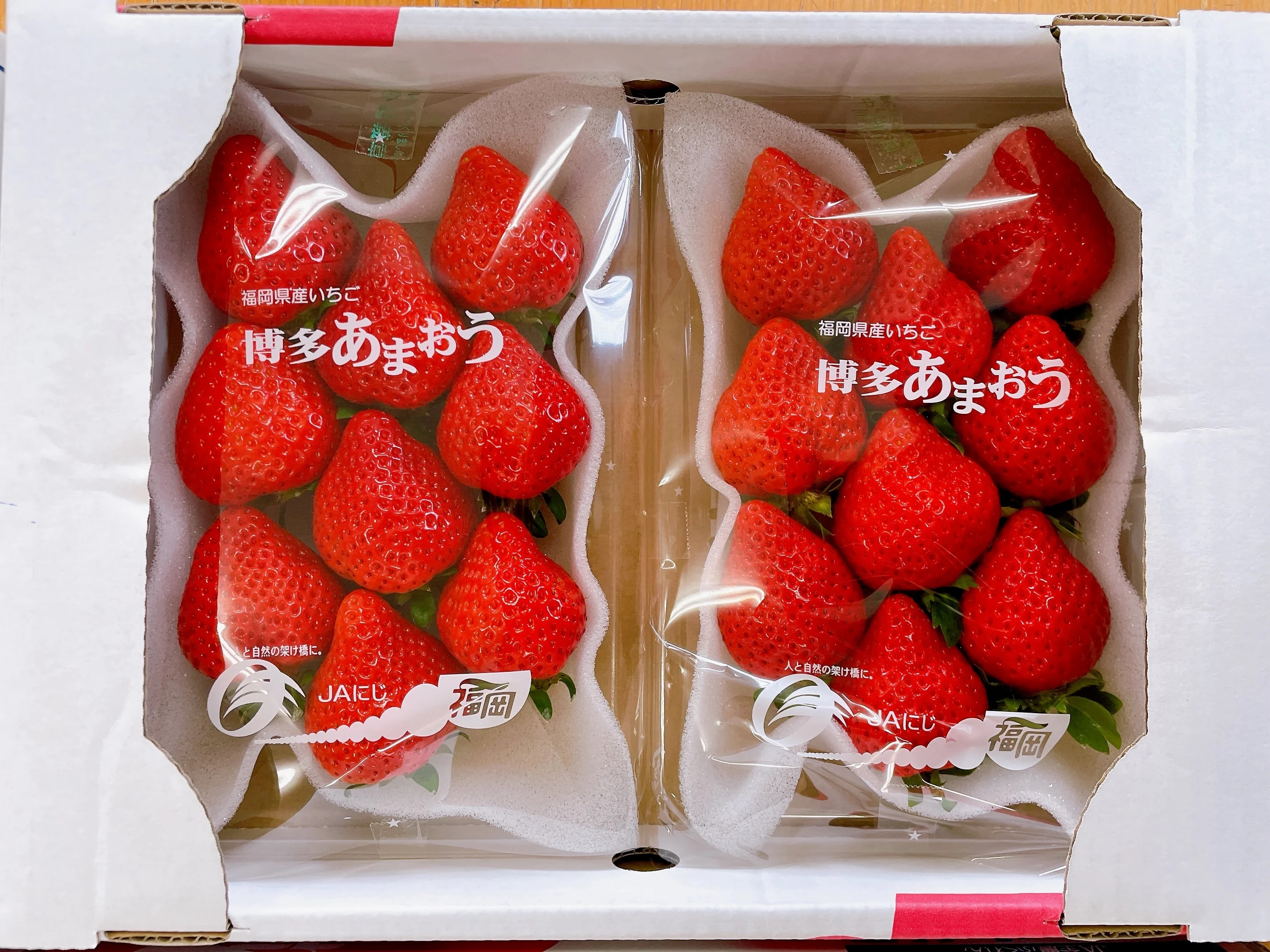日本福岡甜王士多啤梨🍓JP Amaou Strawberry $168/盒 (250克 x 2包)