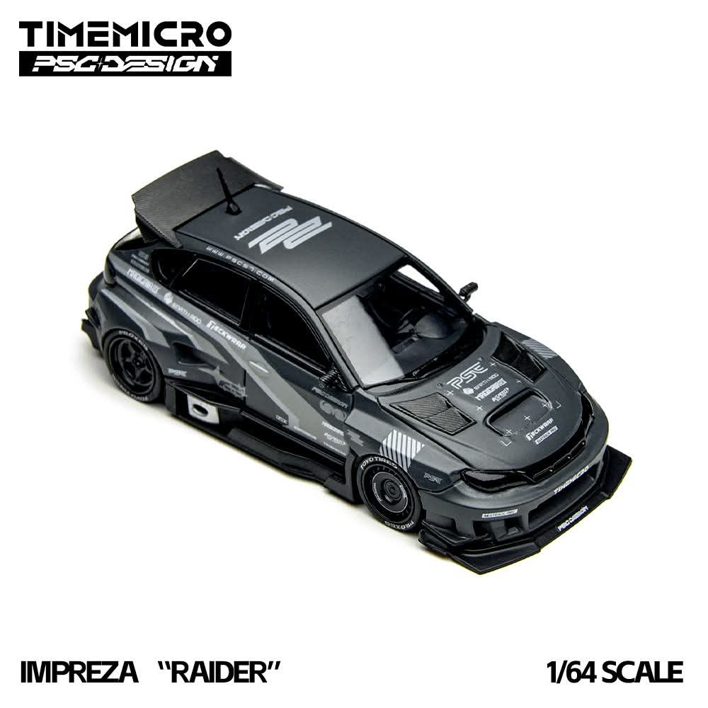 PRE-ORDER TimeMicro × PSC DESIGN 1/64 Impreza "Raid" 