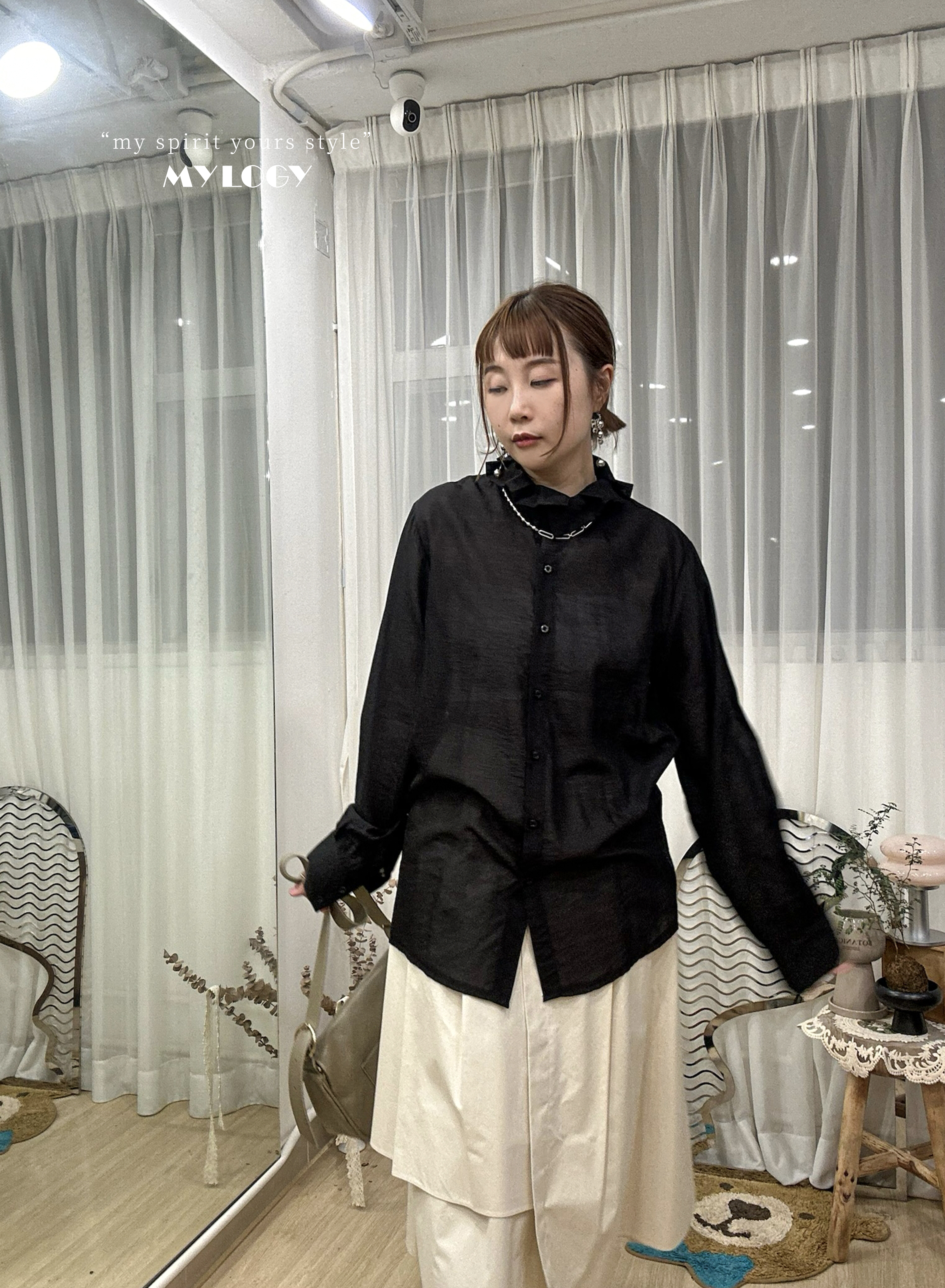 跳出恤衫框框～輕歌劇領薄恤衫 CK0008