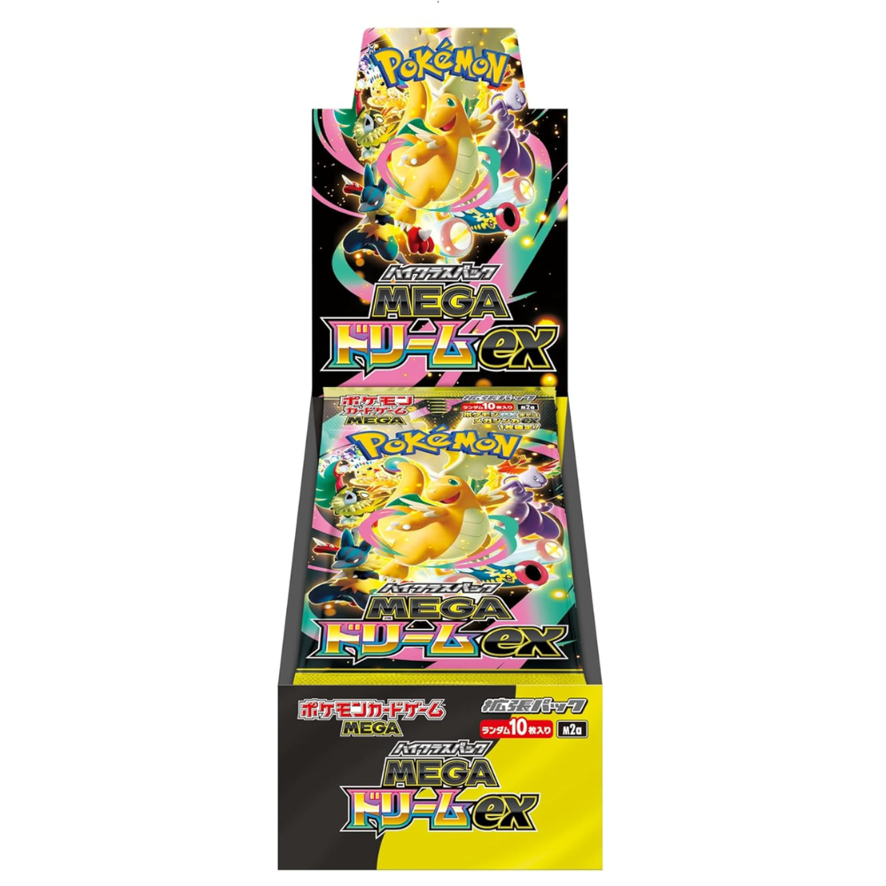 Pokemon寶可夢 - 日本版 PTCG M2a MEGA Dream ex 原盒原膜 (高級擴充包 10包/盒) MEGAドリームex 超級進化夢想ex