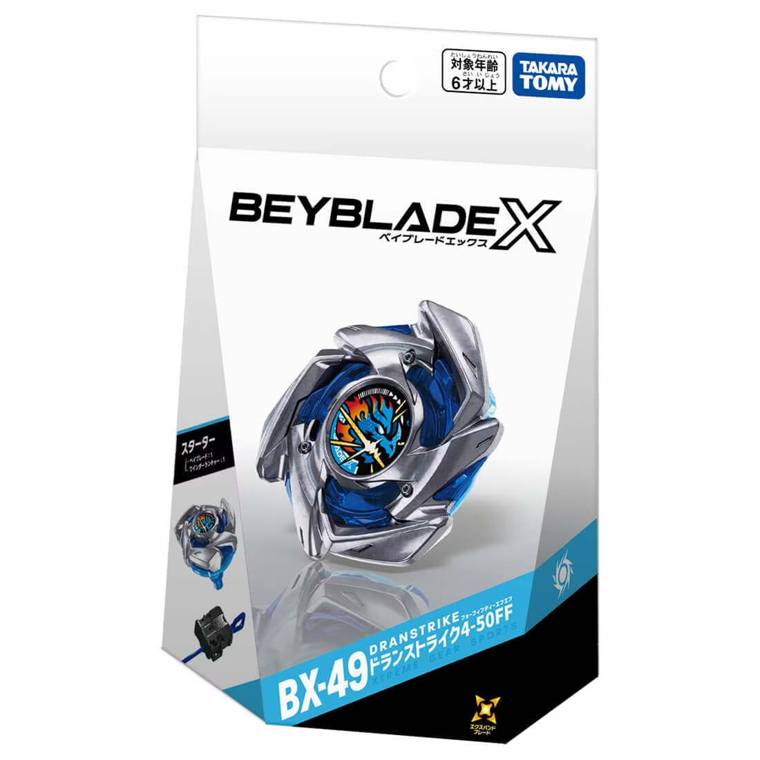 Takara Tomy 爆旋陀螺X BX-49 蒼龍突擊 4-50FF / BEYBLADE X BX-49 Starter DranStrike 4-50FF  MISC-1366