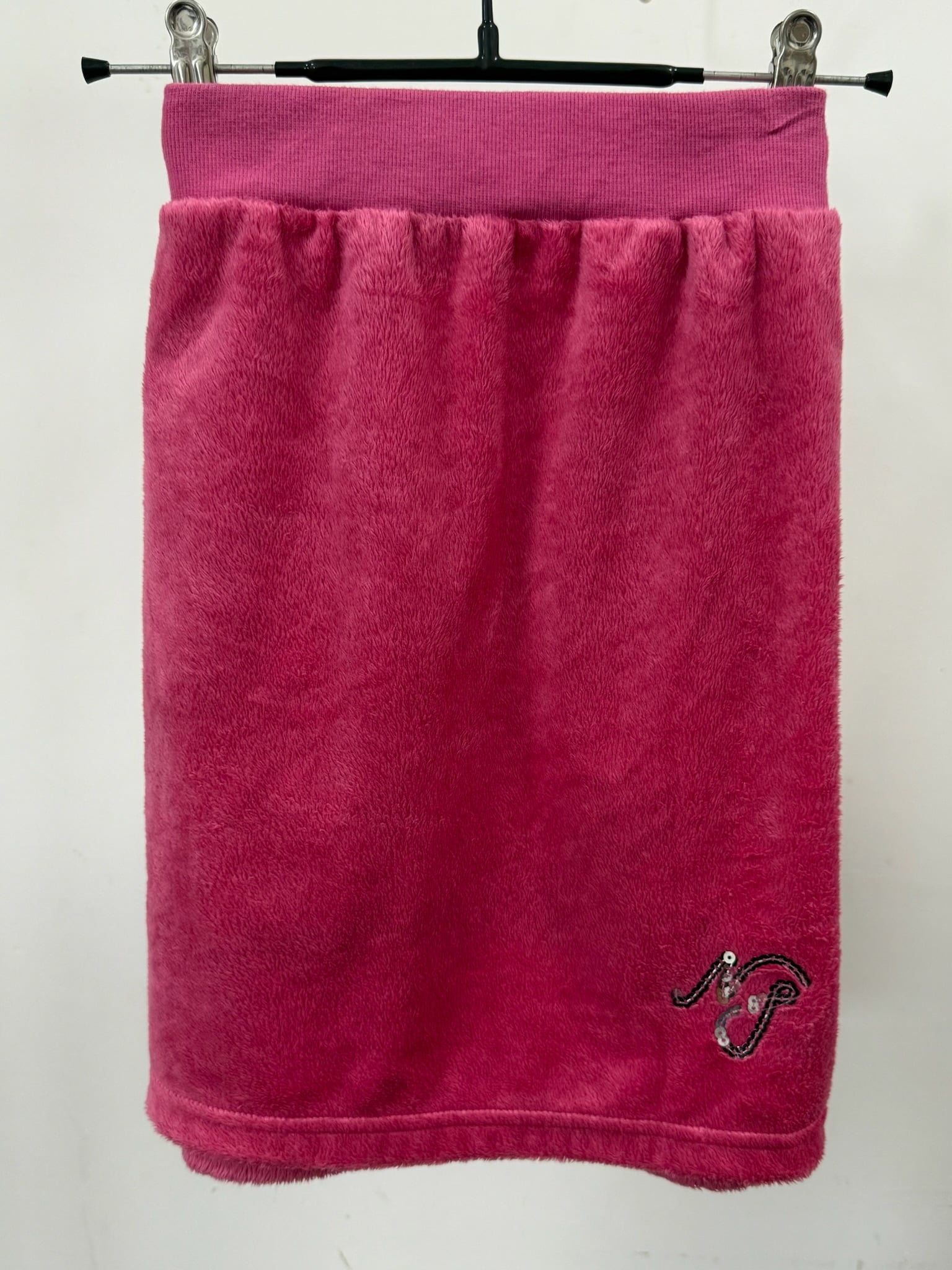Y2k Barbiecore Hot Pink Fuzzy Mini Skirt