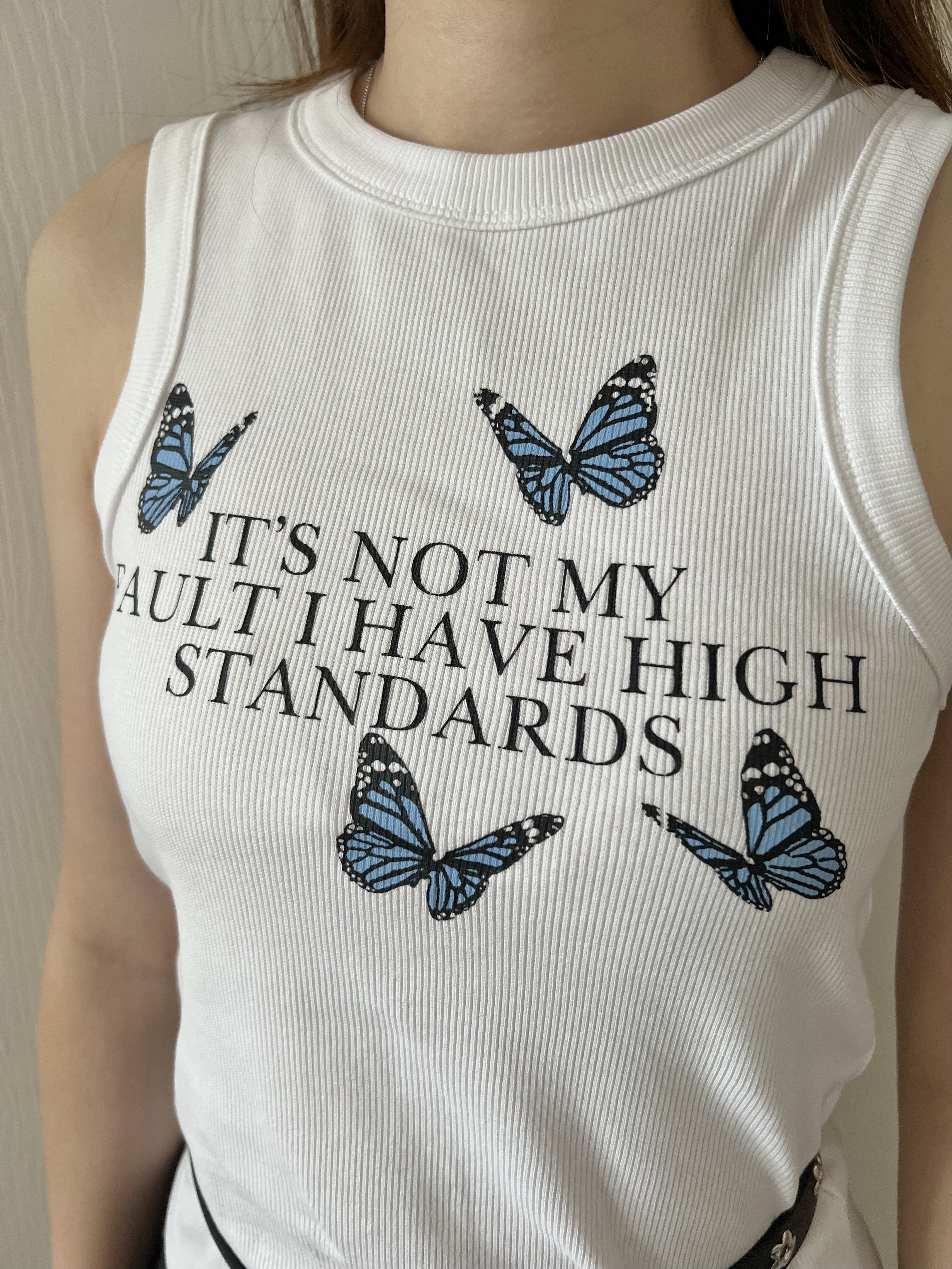 Y2K韓妹蝴蝶背心 現貨