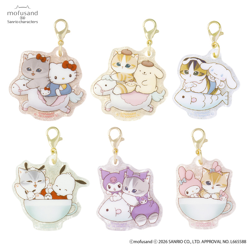 🎀【預訂】Sanrio x Mofusand 掛飾盲盒