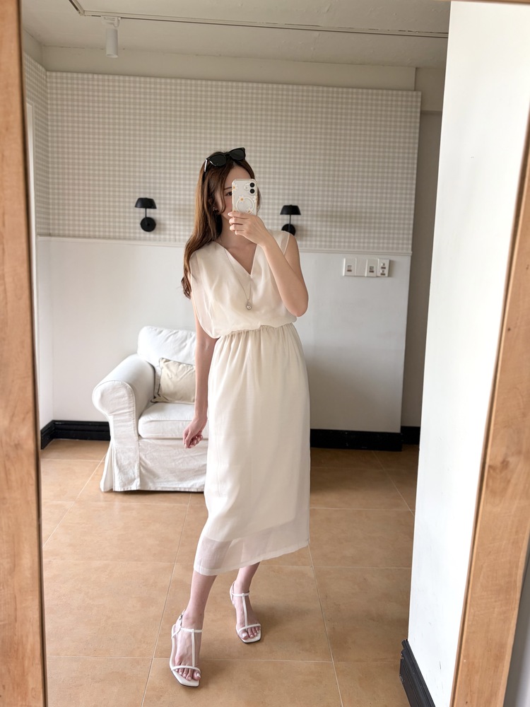 The Romance Two-Way Dress (Cream)