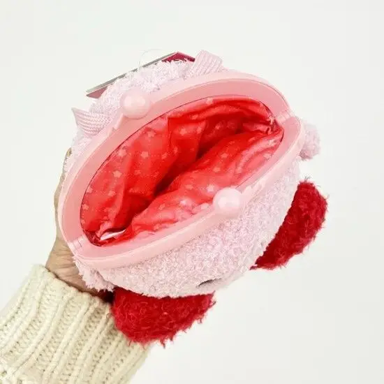 現貨🌸日本直送 | 星之卡比 Kirby 毛絨系列毛公仔造型斜孭袋