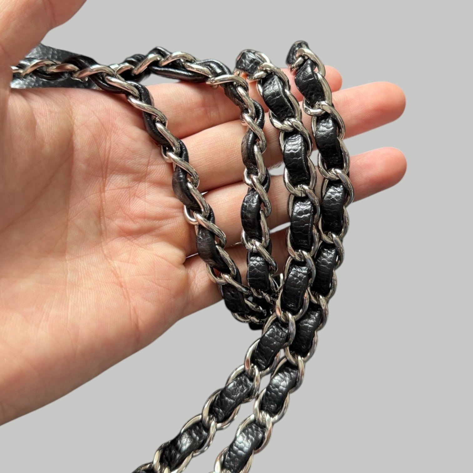 Chanel Caviar CF23銀扣