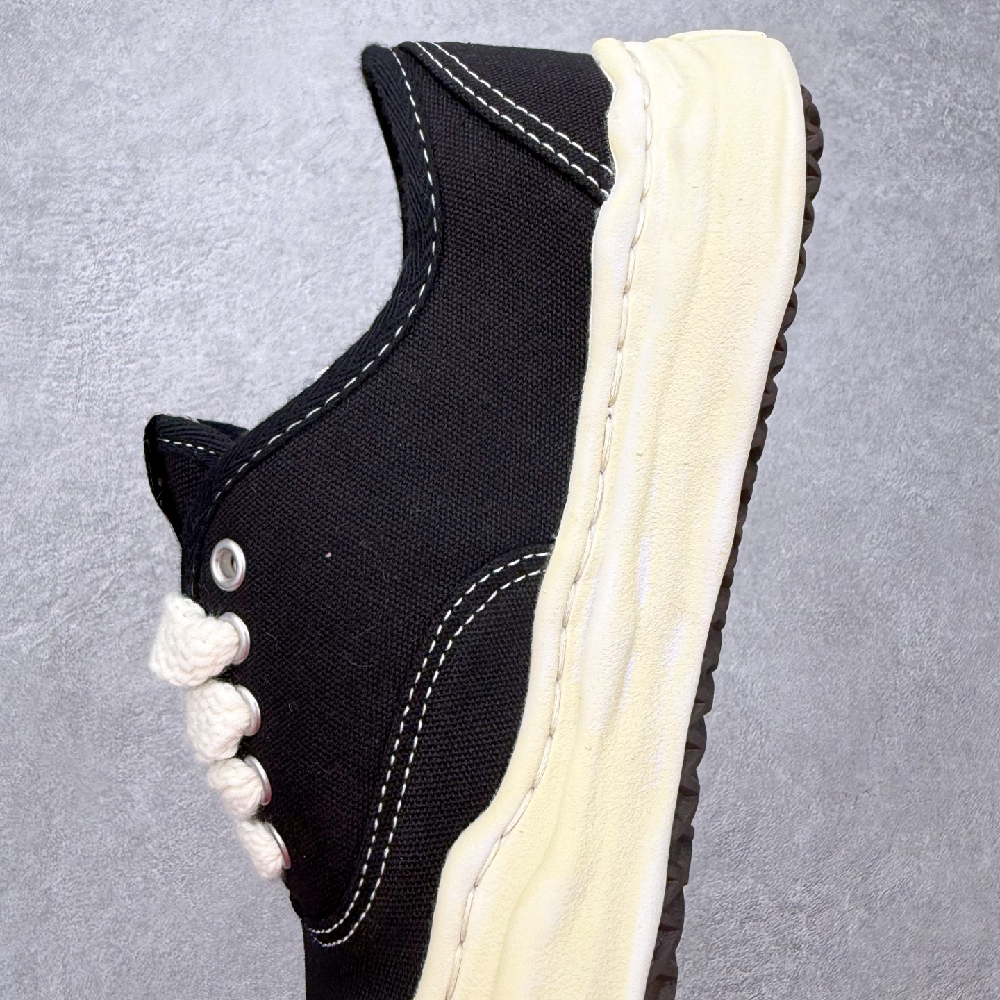 Maison Mihara Yasuhiro MMY "Baker" OG Sole Canvas Low-top Sneaker