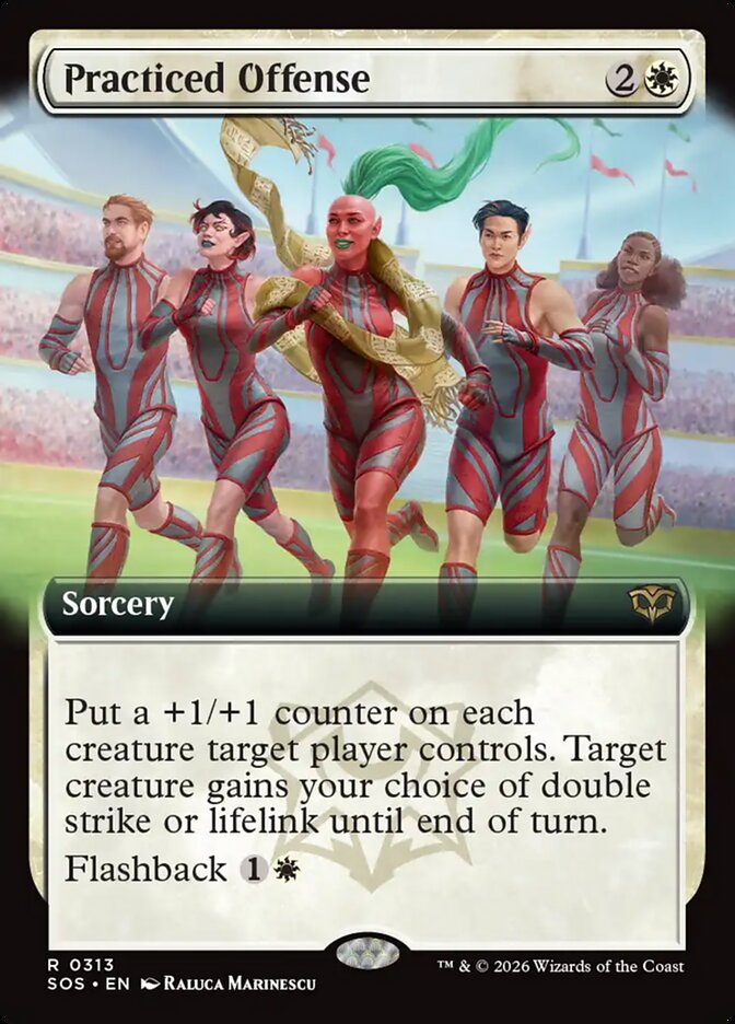 [EN] [Foil] Practiced Offense [SOS-313] R