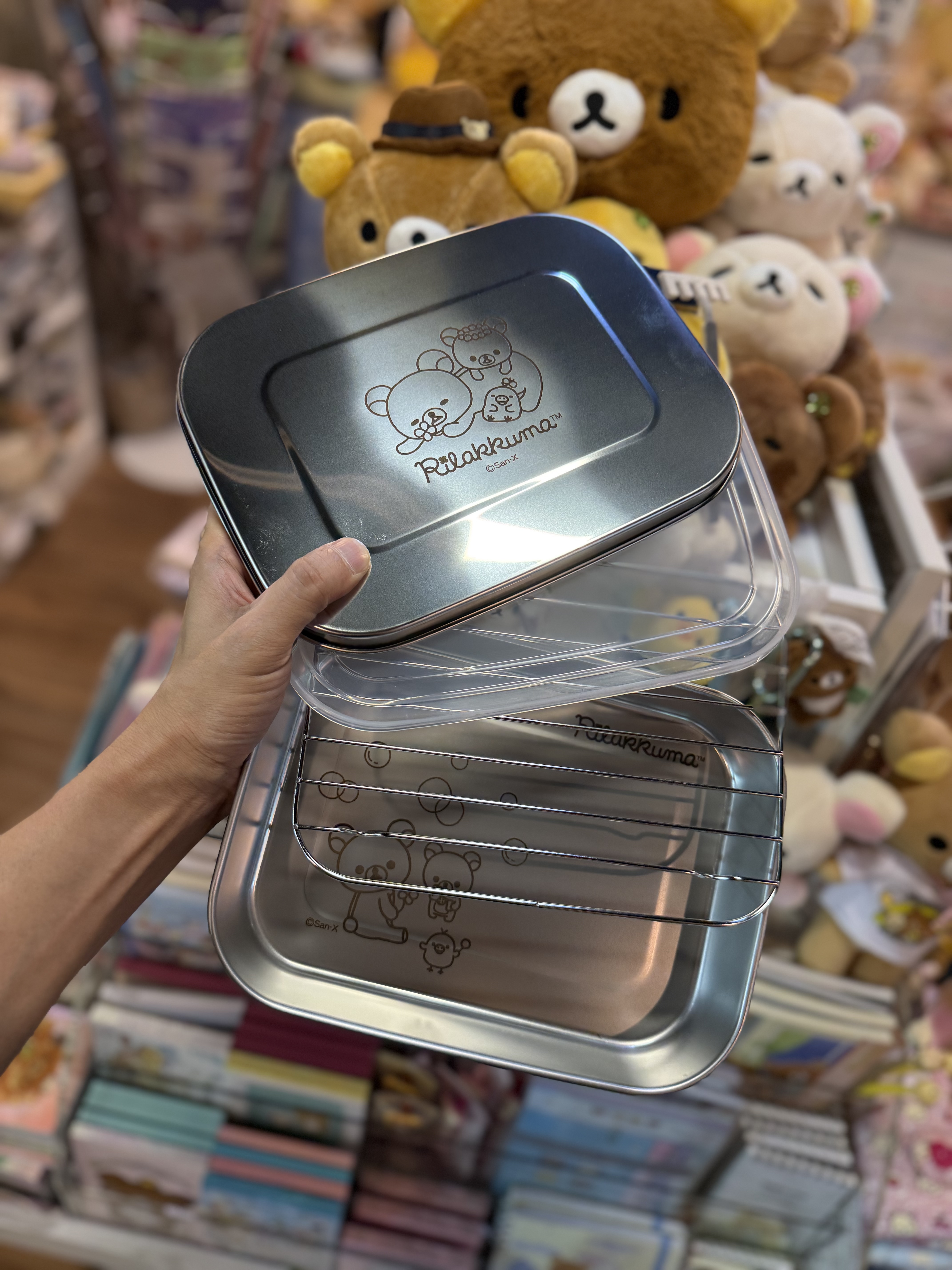 《現貨》全新日本專店限定Rilakkuma 日本製 廚房調理盆套裝(1套4件）