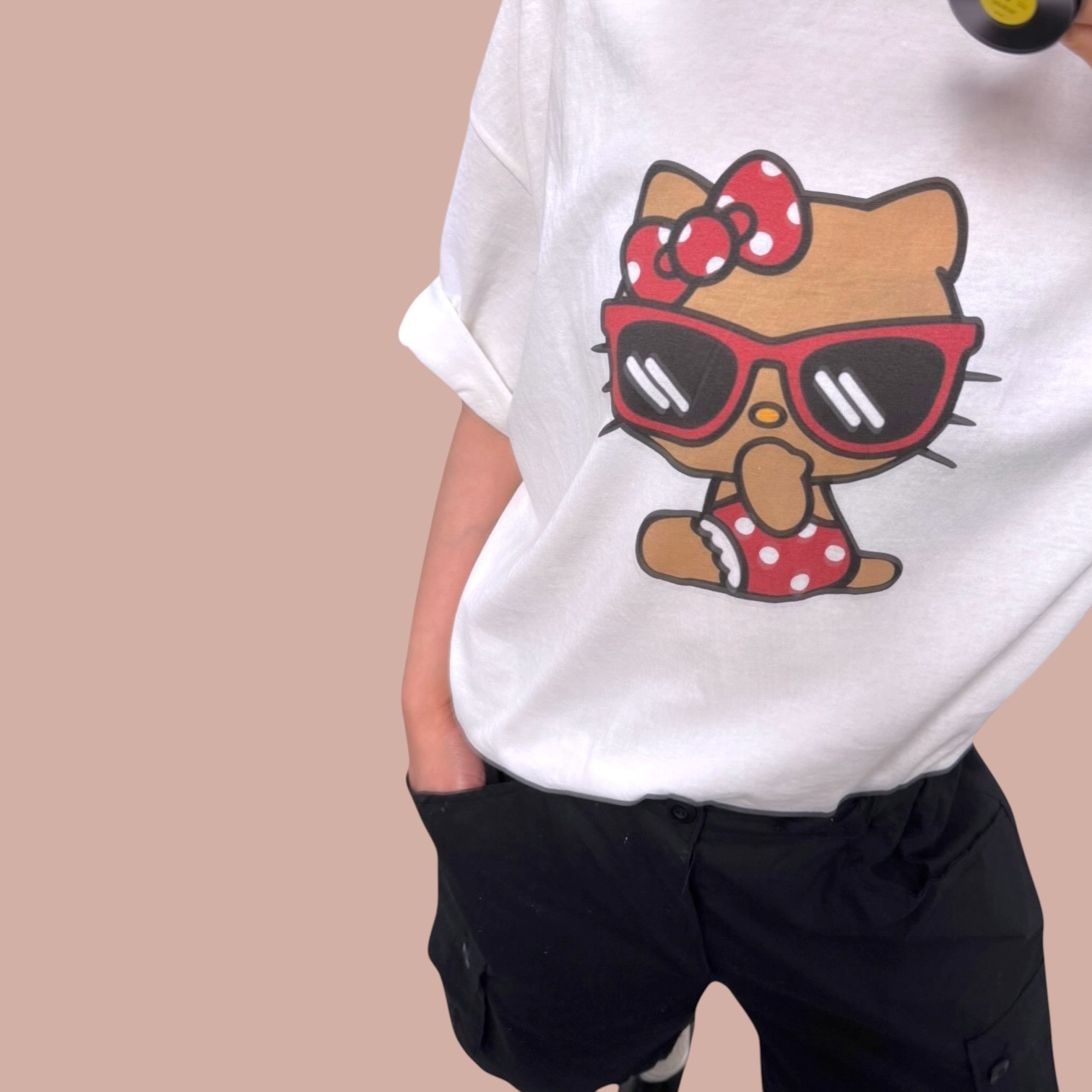 221377 曬燶kitty tee
