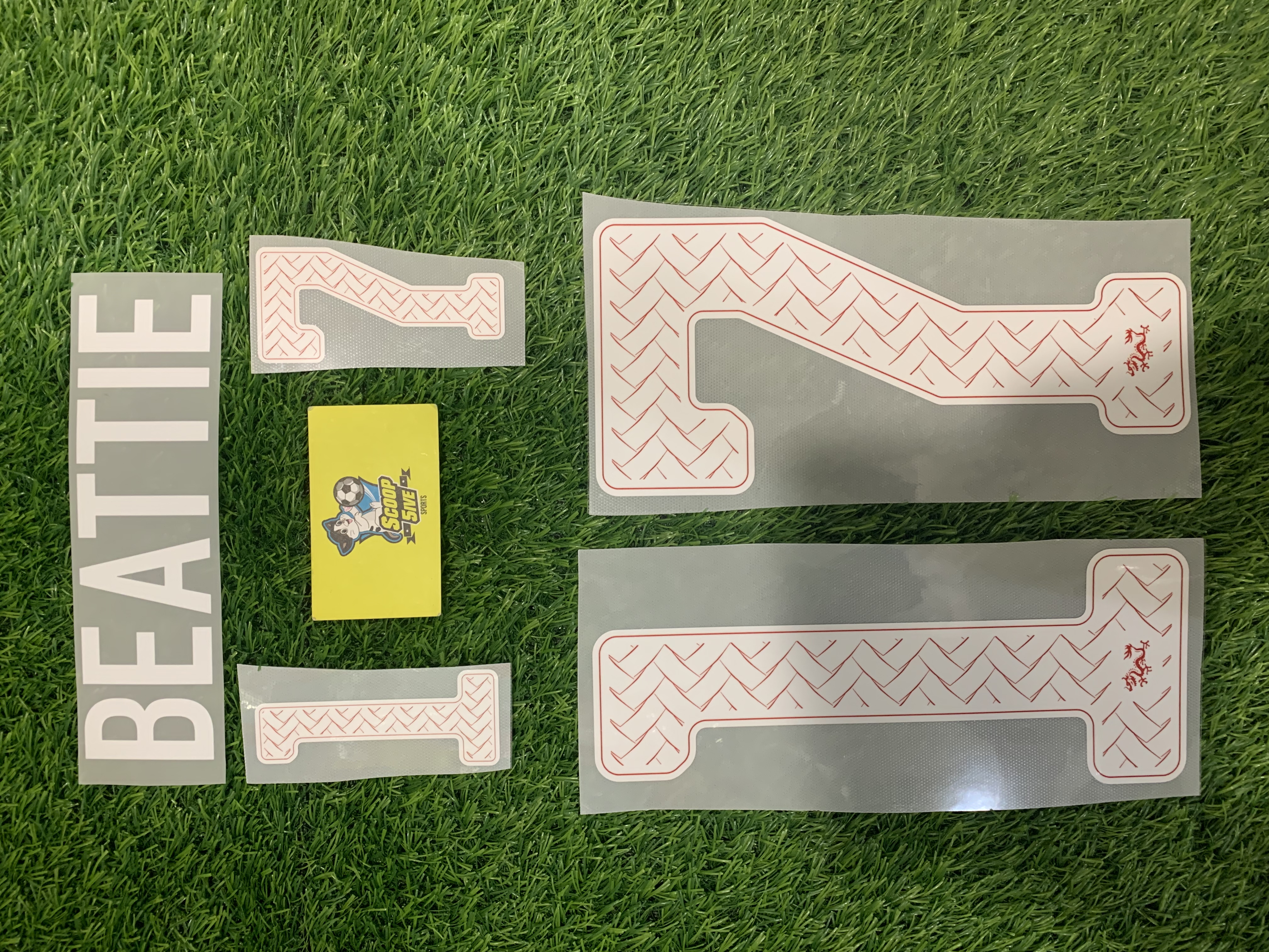 2026-27 香港 主場 DIY 印字 17 Beattie 比提 2026-27 Hong Kong Home Name & Numbering 17 Beattie