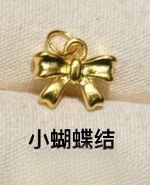 【无氢工艺】蝴蝶结/锦鲤/四叶草-项链吊坠