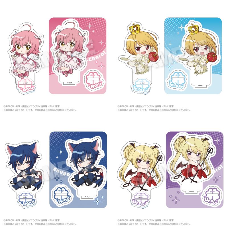 《Pre-Order》Mini Character Acrylic Stand｜守護甜心Shugo Chara! X RED° TOKYO TOWER (26SC66-P)