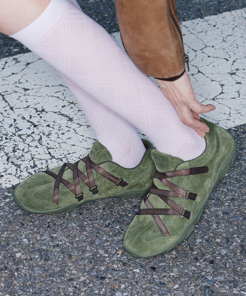 Rockfish Weatherwear ZANE X-STRAP SNEAKERS (SUEDE)