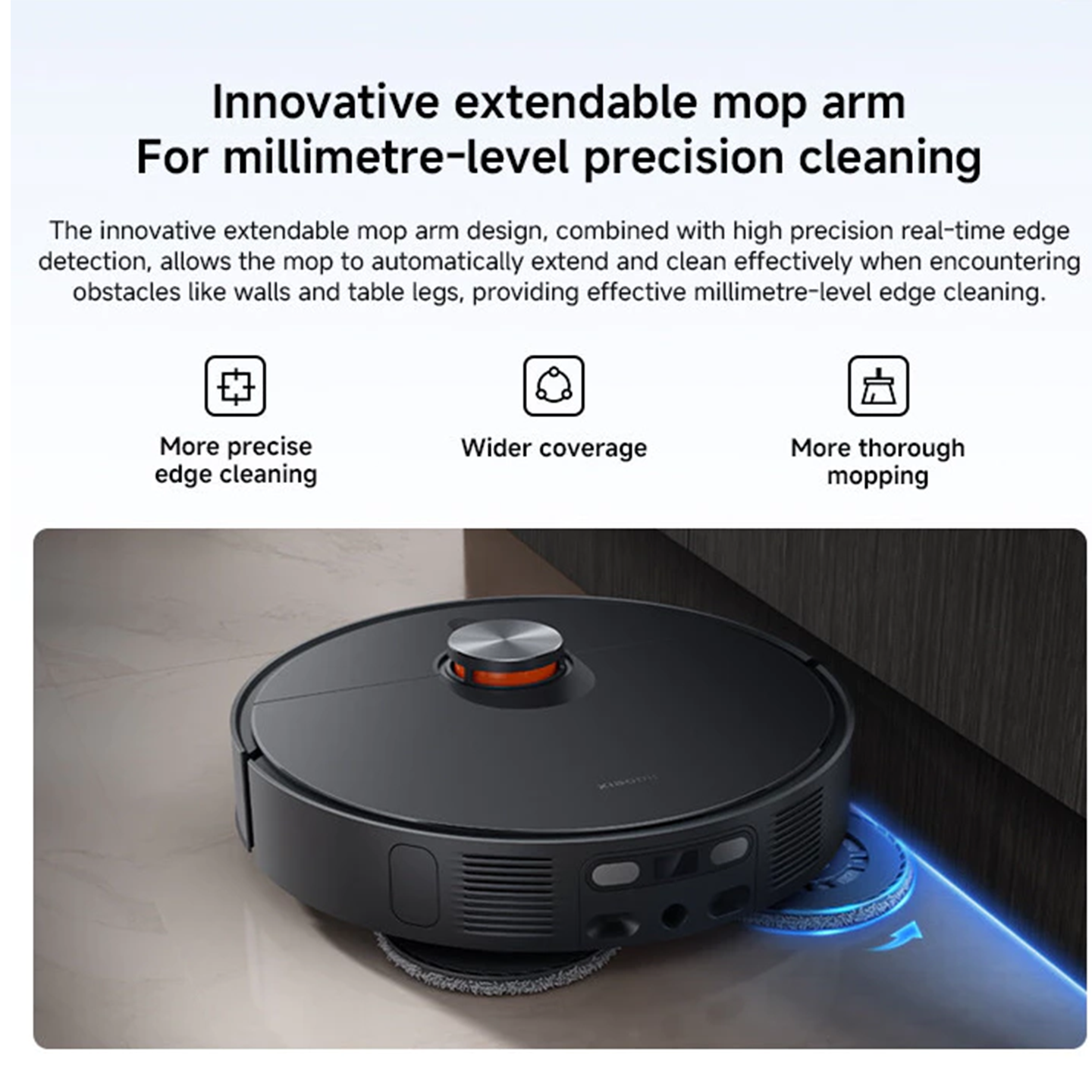 Xiaomi Robot Vacuum X20 Max Extendable Mop (BHR9217GB)