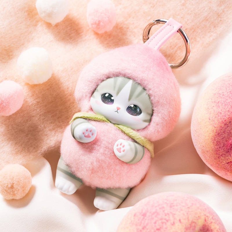  🌸 【預訂】Kiramekko 貓貓生果系列公仔掛飾(隨機) - Mofusand 18/9新品