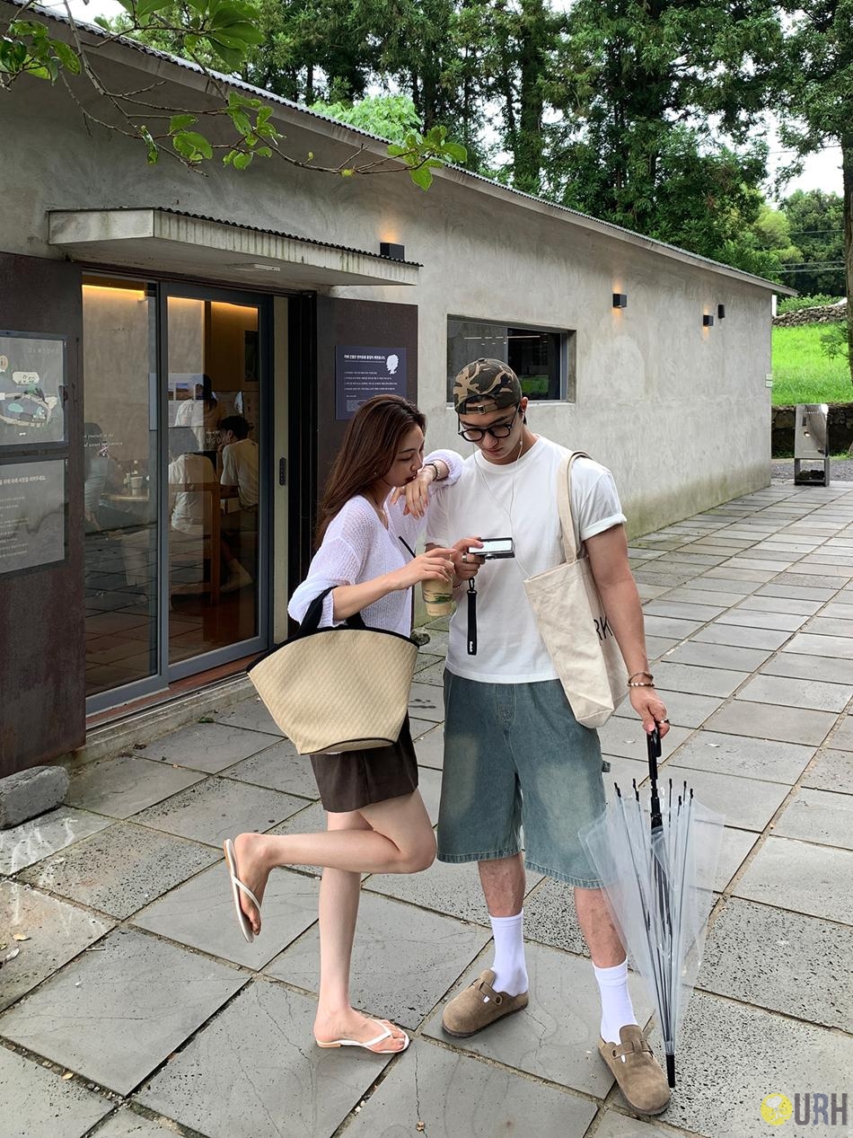 【100%保證韓國直送】[1+1 EVENT]Aaron Balance Cotton 淨色修飾比例微短版純棉短袖Tee 👕 [11 color] RL115136